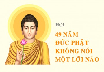 Hỏi 49 Năm Đức Phật Không Nói Một Lời Nào